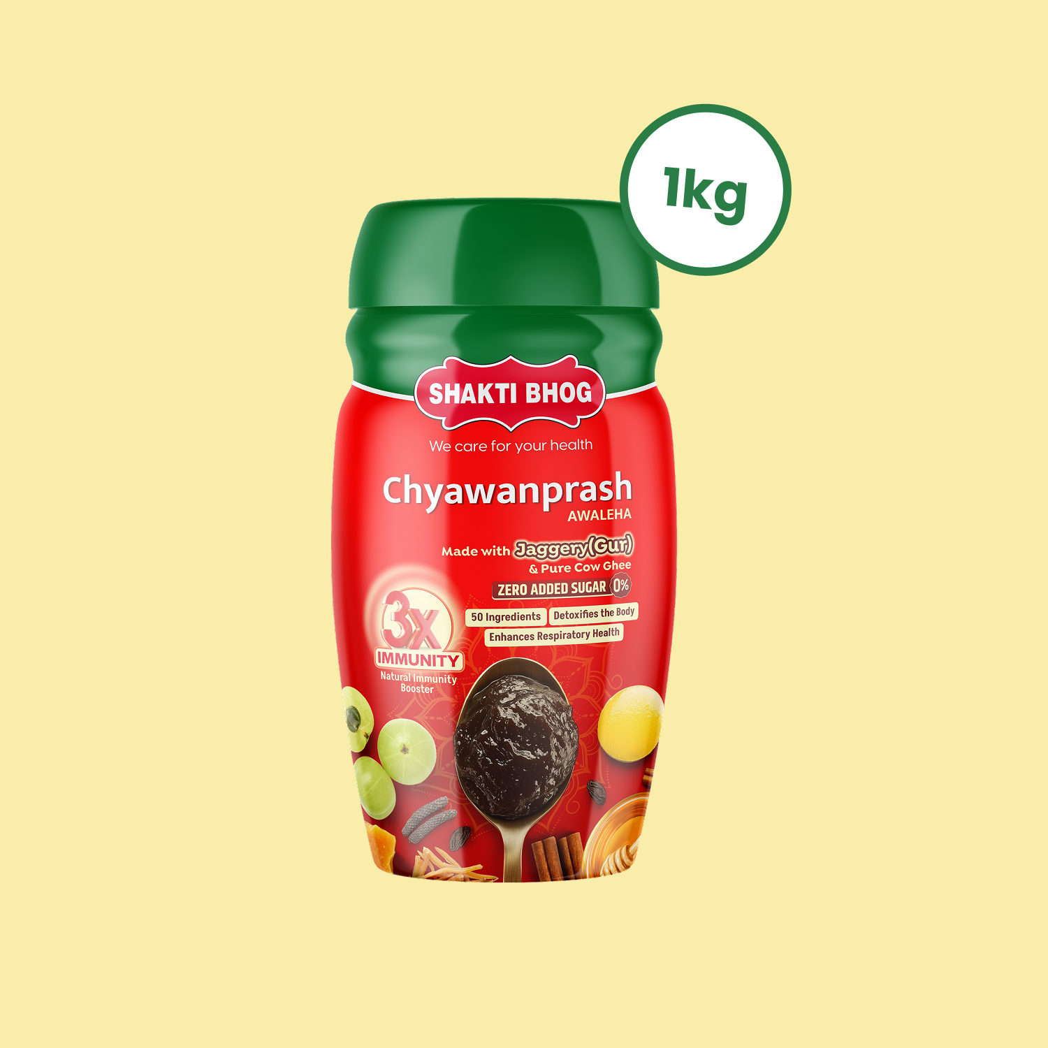 Chyawanprash 1kg English Front
